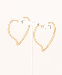 at.（アット）の「【at.】ハートフープピアス（ピアス（両耳用））」