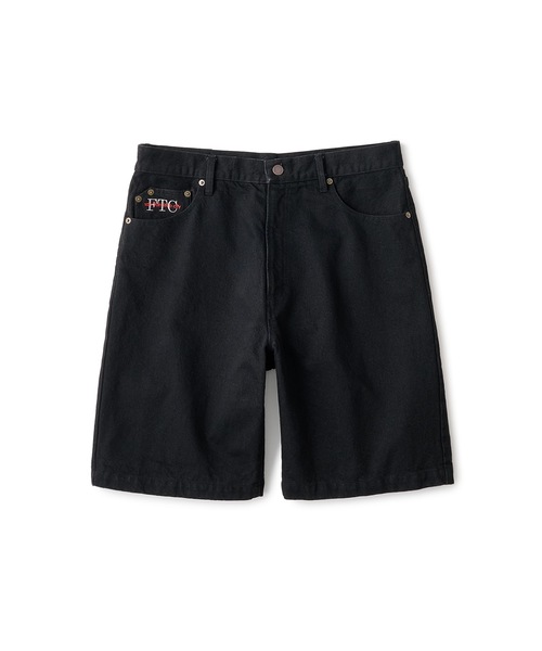 FTC(エフティーシー)の「DENIM SHORT(デニムパンツ・メンズ・ブルー系その他/ワンウォッシュ/ブラック・MEDIUM/LARGE/X-LARGE)」の2枚目の写真