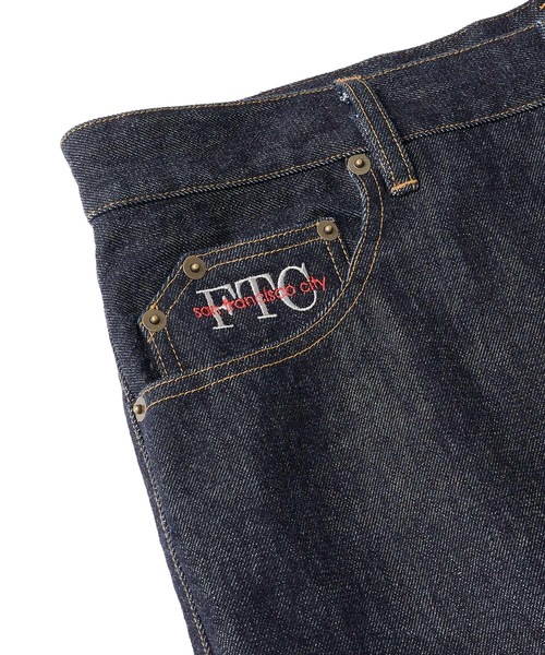 FTC(エフティーシー)の「DENIM SHORT(デニムパンツ・メンズ・ブルー系その他/ワンウォッシュ/ブラック・MEDIUM/LARGE/X-LARGE)」の14枚目の写真