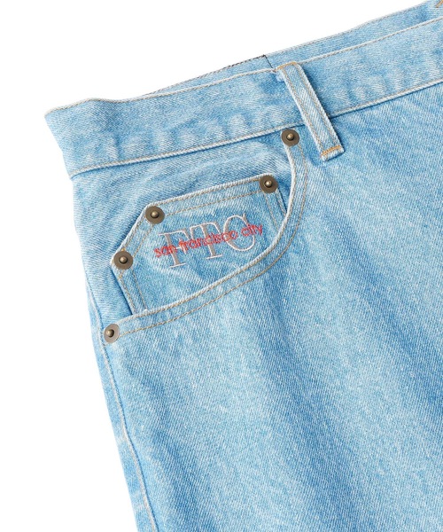 FTC(エフティーシー)の「DENIM SHORT(デニムパンツ・メンズ・ブルー系その他/ワンウォッシュ/ブラック・MEDIUM/LARGE/X-LARGE)」の10枚目の写真
