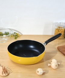 DELISH KITCHEN（デリッシュキッチン）の「デリッシュキッチン ブルーダイヤモンドコートIH対応極深フライパン28cm（鍋/フライパン）」