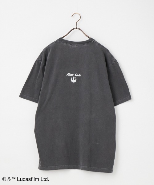 GOOD ROCK SPEED（グッドロックスピード）の「[GOOD ROCK SPEED/グッドロックスピード] 別注 / STAR WARS / MILLENNIUM FALCON / プリントTシャツ / ディズニー（Tシャツ/カットソー・レディース・チャコール・XL/L/M）」の4枚目の写真