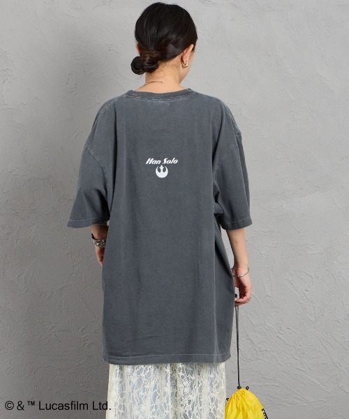 GOOD ROCK SPEED（グッドロックスピード）の「[GOOD ROCK SPEED/グッドロックスピード] 別注 / STAR WARS / MILLENNIUM FALCON / プリントTシャツ / ディズニー（Tシャツ/カットソー・レディース・チャコール・XL/L/M）」の17枚目の写真