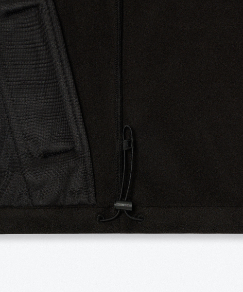 MUSINSA STANDARD KIDS（ムシンサスタンダードキッズ）の「オーバーサイズポーラフリースハイネックジャケット[ブラック]（ブルゾン・レディース・その他・100/110/140/150/130/120）」の8枚目の写真