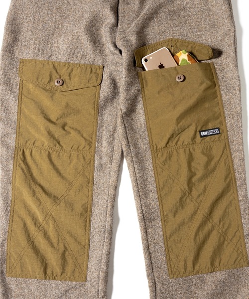 GRIP SWANY（グリップスワニー）の「【GSMP-066】 WOOL-LIKE FIELD PANTS（その他パンツ・メンズ・グレー/カーキ/ブラウン・M/L/XL/XXL）」の11枚目の写真