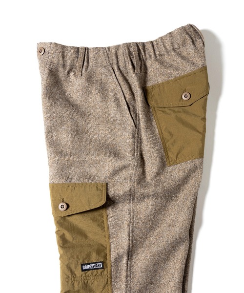 GRIP SWANY（グリップスワニー）の「【GSMP-066】 WOOL-LIKE FIELD PANTS（その他パンツ・メンズ・グレー/カーキ/ブラウン・M/L/XL/XXL）」の9枚目の写真