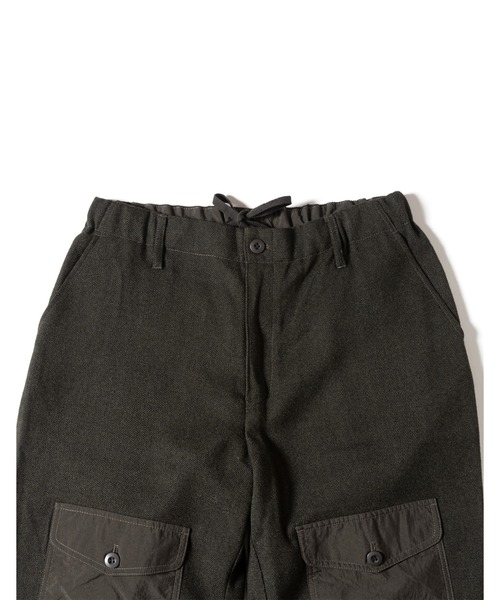 GRIP SWANY（グリップスワニー）の「【GSMP-066】 WOOL-LIKE FIELD PANTS（その他パンツ・メンズ・グレー/カーキ/ブラウン・M/L/XL/XXL）」の16枚目の写真