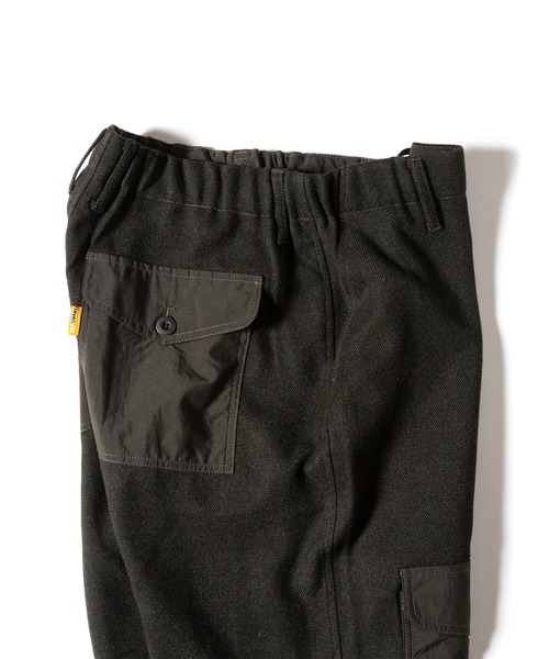 GRIP SWANY（グリップスワニー）の「【GSMP-066】 WOOL-LIKE FIELD PANTS（その他パンツ・メンズ・グレー/カーキ/ブラウン・M/L/XL/XXL）」の18枚目の写真