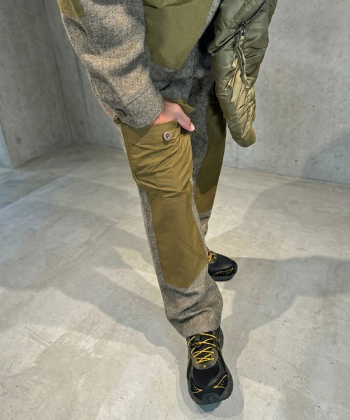 GRIP SWANY（グリップスワニー）の「【GSMP-066】 WOOL-LIKE FIELD PANTS（その他パンツ・メンズ・グレー/カーキ/ブラウン・M/L/XL/XXL）」の13枚目の写真