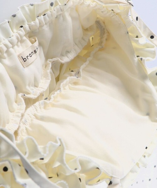 BRANSHES（ブランシェス）の「【プチレディ/おそろい】胸フリルキャミワンピース（ワンピース・キッズ・ラベンダー/アイボリー・130/140/150/100/120/110）」の10枚目の写真