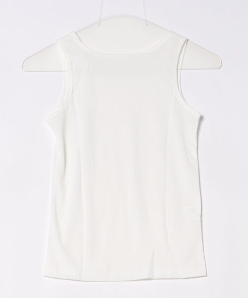 Burner(バーナー)の「【lux sea jewelry(ラックス・シー・ジュエリー)】リブ柄ベーシックタンクトップ lux-tank-6-6【RBTS】(タンクトップ・レディース・オフホワイト/グレー/グリーン系その他/ブラック・L/M)」の5枚目の写真