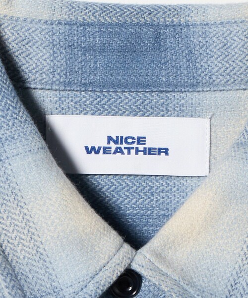 NICE WEATHER(ナイスウェザー)の「<NICE WEATHER>ネルチェック ワークシャツ(シャツ/ブラウス・メンズ・イエロー/ライトブルー・L/S/XS/M)」の18枚目の写真