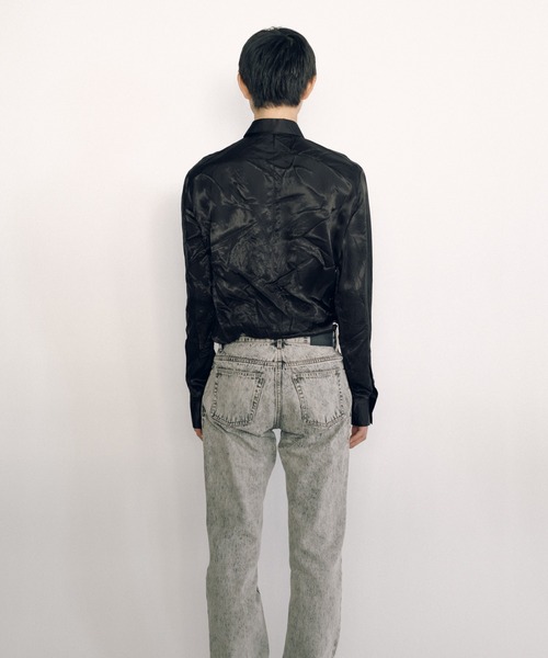 KEISUKEYOSHIDA（ケイスケヨシダ）の「Lining Shirt（シャツ/ブラウス・レディース・ブラック/ホワイト・M/S/L）」の22枚目の写真