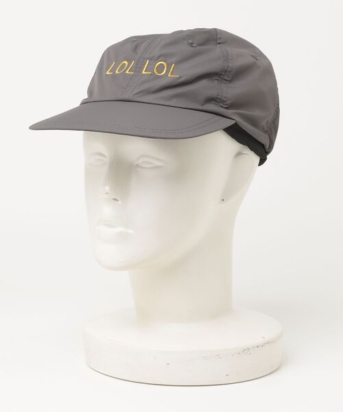 BEAVER（ビーバー）の「BAP/バップ　LOL LOL WORDFACE BagCap（ショルダーバッグ・メンズ・グレー・F）」の5枚目の写真