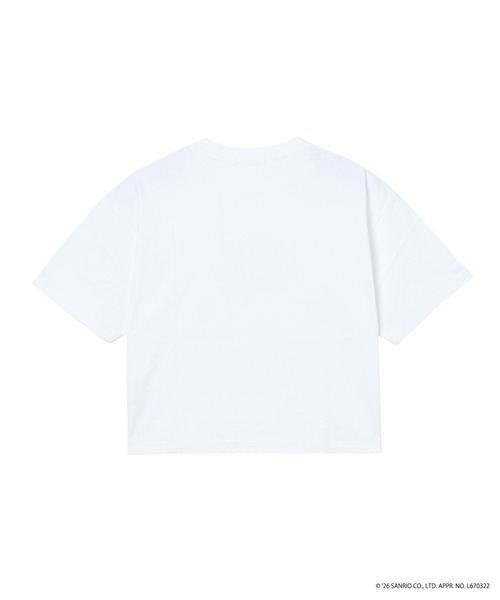 sanrio(サンリオ)の「MILKFED. × HELLO KITTY SUN-KISSED F2F S/S TEE(Tシャツ/カットソー・レディース・ホワイト/ブラック・ONE SIZE)」の10枚目の写真
