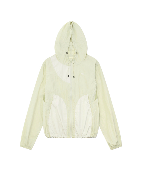 THECOLDESTMOMENT(ザコールデストモーメント)の「TCM pastel mesh wind stopper (green)(ナイロンジャケット・レディース・その他・LARGE/SMALL/MEDIUM)」の2枚目の写真
