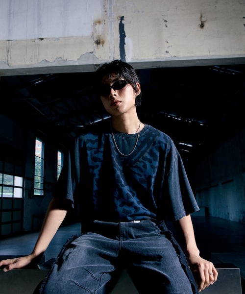 WANGGWAN(ワングァン)の「【UNISEX】WANGGWAN/Drip Leopard Tシャツ(Tシャツ/カットソー・レディース・ブラック・LARGE/MEDIUM)」の10枚目の写真