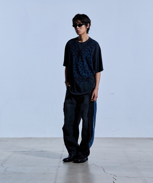 WANGGWAN(ワングァン)の「【UNISEX】WANGGWAN/Drip Leopard Tシャツ(Tシャツ/カットソー・レディース・ブラック・LARGE/MEDIUM)」の13枚目の写真