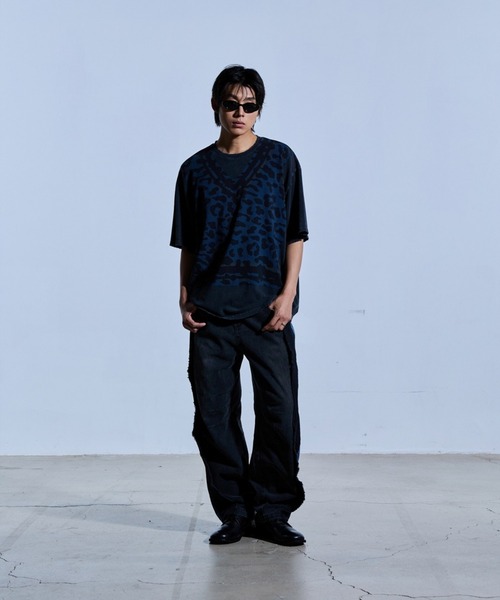 WANGGWAN(ワングァン)の「【UNISEX】WANGGWAN/Drip Leopard Tシャツ(Tシャツ/カットソー・レディース・ブラック・LARGE/MEDIUM)」の14枚目の写真