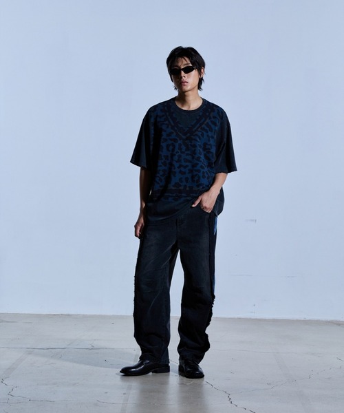 WANGGWAN(ワングァン)の「【UNISEX】WANGGWAN/Drip Leopard Tシャツ(Tシャツ/カットソー・レディース・ブラック・LARGE/MEDIUM)」の15枚目の写真