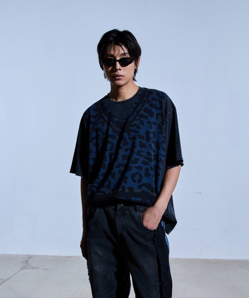 WANGGWAN(ワングァン)の「【UNISEX】WANGGWAN/Drip Leopard Tシャツ(Tシャツ/カットソー・レディース・ブラック・LARGE/MEDIUM)」の21枚目の写真