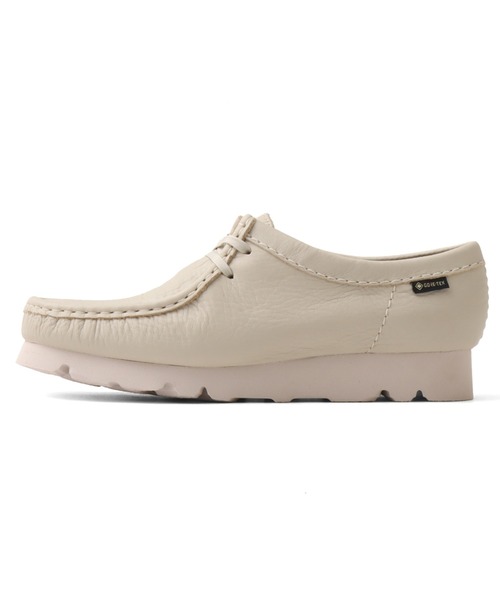 Clarks(クラークス)の「Clarks Wallabee.GTX / クラークス ワラビーGTX(ブーツ・レディース・ホワイト・25.0cm/24.5cm/23.5cm/23.0cm)」の6枚目の写真