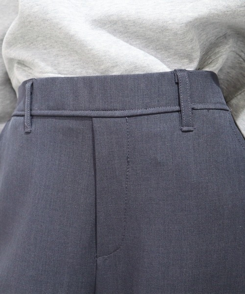 CECIL McBEE（セシルマクビー）の「ストレッチバミューダパンツ（その他パンツ・レディース・チャコールグレー/ブラック・LARGE/MEDIUM）」の7枚目の写真