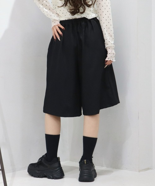 CECIL McBEE（セシルマクビー）の「ストレッチバミューダパンツ（その他パンツ・レディース・チャコールグレー/ブラック・LARGE/MEDIUM）」の13枚目の写真