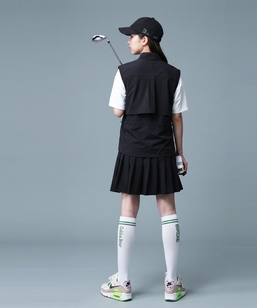 antiqua(アンティカ)の「【STCH】ハーフジップ ベスト(ベスト・レディース・ブラック/ホワイト・ONESIZE)」の9枚目の写真