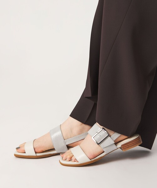 ODETTE E ODILE（オデットエオディール）の「【WEB限定】2ベルト サンダル20■↑（サンダル・レディース・シルバー/ブラック/ライトグレー・23.5cm/23cm/22.5cm/22cm/25cm/24.5cm/24cm）」の10枚目の写真