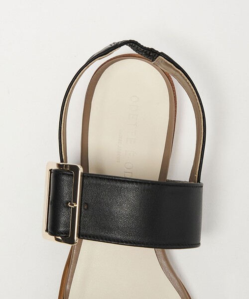 ODETTE E ODILE（オデットエオディール）の「【WEB限定】2ベルト サンダル20■↑（サンダル・レディース・シルバー/ブラック/ライトグレー・23.5cm/23cm/22.5cm/22cm/25cm/24.5cm/24cm）」の18枚目の写真