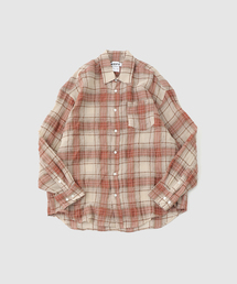 HOPE（ホープ）の「HOPE / ホープ ROOM SHIRT FADED RED CHECK（シャツ/ブラウス）」
