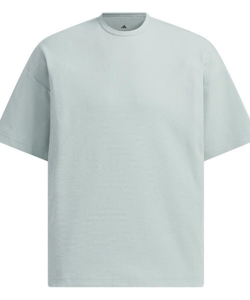 adidas(アディダス)の「アディダス adidas ルーズフィット ワッフルファブリック 半袖Tシャツ(Tシャツ/カットソー・メンズ・オリーブ/ブラック/グリーン・S/M/3L/LL/L)」の19枚目の写真