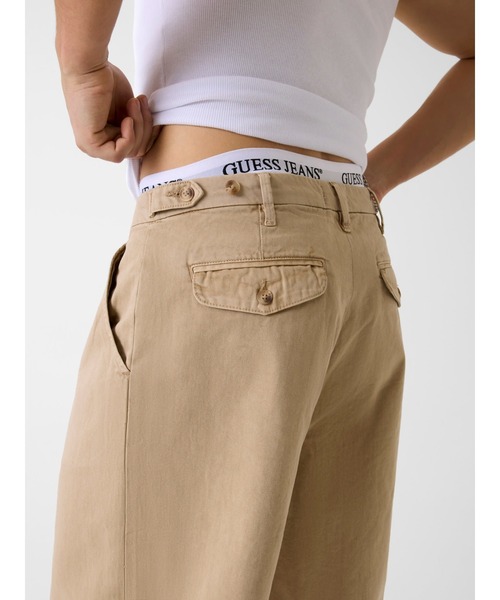 GUESS JEANS Pleated Baggy Short ショートパンツ ハーフパンツ