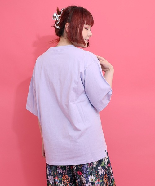 ScoLar（スカラー）の「161643：ハートの女王スカラーちゃんTシャツ（Tシャツ/カットソー・レディース・イエロー/パープル/チャコールグレー/オフホワイト・M）」の18枚目の写真