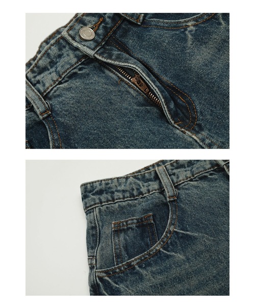 mushwear(マッシュウェア)の「カーブシルエットデニムパンツ(デニムパンツ・メンズ・ブルー・SMALL/MEDIUM/LARGE/XX-LARGE/X-LARGE)」の7枚目の写真