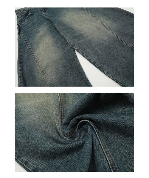 mushwear(マッシュウェア)の「カーブシルエットデニムパンツ(デニムパンツ・メンズ・ブルー・SMALL/MEDIUM/LARGE/XX-LARGE/X-LARGE)」の8枚目の写真