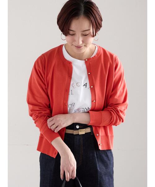 Te chichi(テチチ)の「ラインストーンサークルロゴTシャツ(Tシャツ/カットソー・レディース・チャコールグレー/シルバー/オフホワイト・F)」の15枚目の写真