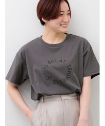 ラインストーンサークルロゴTシャツ《新色追加》