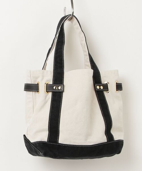 sita parantica（シータパランティカ）の「SITA PARANTICA（シータ パランティカ）COTTON CANVAS TOTE S（トートバッグ・レディース・ブラック・S）」の4枚目の写真