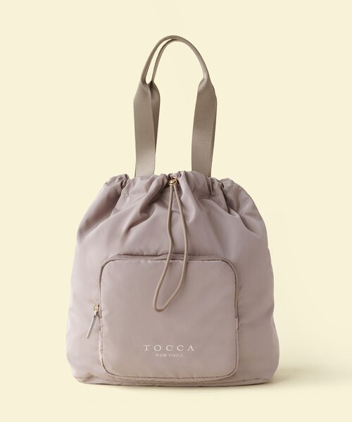 TOCCA（トッカ）の「CORRERE 2WAY TOTE トートバッグ（トートバッグ・レディース・ブラック系/アイボリー系/ベージュ系・F）」の7枚目の写真