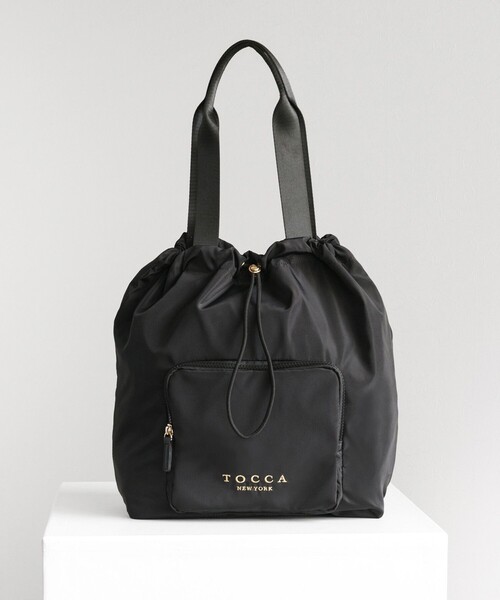 TOCCA（トッカ）の「CORRERE 2WAY TOTE トートバッグ（トートバッグ・レディース・ブラック系/アイボリー系/ベージュ系・F）」の8枚目の写真