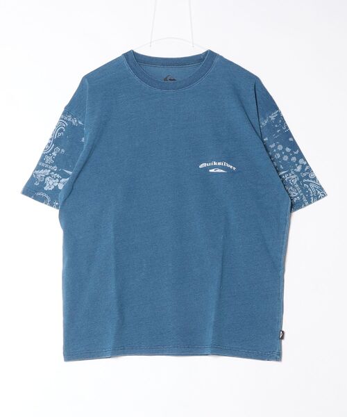 Quiksilver（クイックシルバー）の「QUIKSILVER/クイックシルバー 半袖 Tシャツ MERCURY PAISLEY SLEEVE ST QST262015（Tシャツ/カットソー・メンズ・ホワイト/インディゴブルー・M/L）」の16枚目の写真
