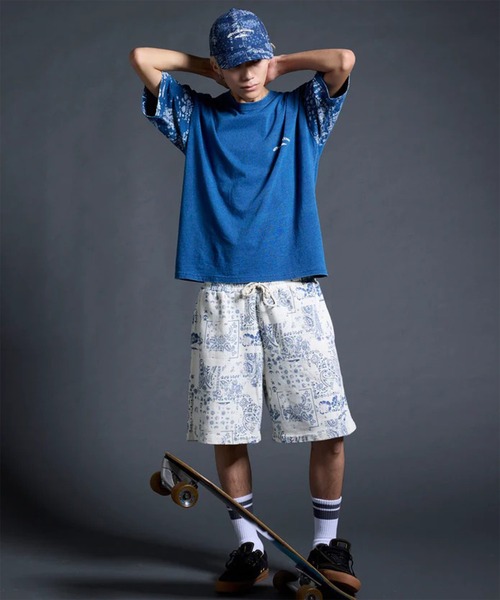 Quiksilver（クイックシルバー）の「QUIKSILVER/クイックシルバー 半袖 Tシャツ MERCURY PAISLEY SLEEVE ST QST262015（Tシャツ/カットソー・メンズ・ホワイト/インディゴブルー・M/L）」の12枚目の写真