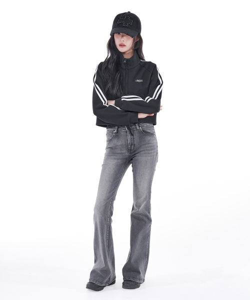 ALKI ALKA（アルキアルカ）の「Nostalgia Track Jacket (Black)（ナイロンジャケット・レディース・ブラック・FREE）」の4枚目の写真