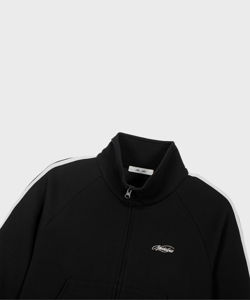 ALKI ALKA（アルキアルカ）の「Nostalgia Track Jacket (Black)（ナイロンジャケット・レディース・ブラック・FREE）」の7枚目の写真
