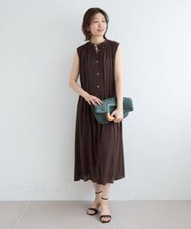le.coeur blanc | シアーボイルノースリーブワンピース(ワンピース)