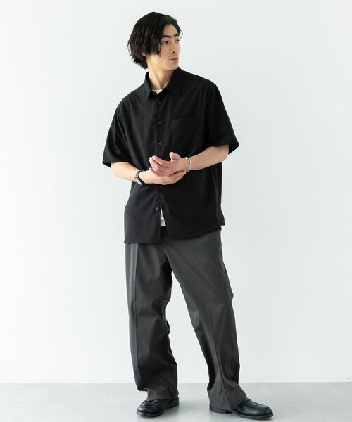 CRAFT STANDARD BOUTIQUE(クラフトスタンダードブティック)の「【クールドライ】イージーケアシャツ(シャツ/ブラウス・メンズ・ブラック/グレー/ホワイト・M/L)」の18枚目の写真