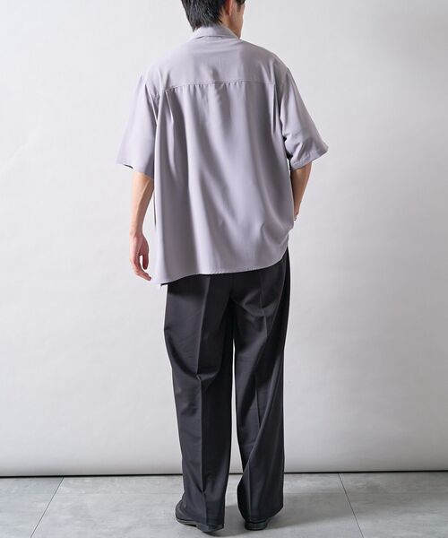 CRAFT STANDARD BOUTIQUE(クラフトスタンダードブティック)の「【クールドライ】イージーケアシャツ(シャツ/ブラウス・メンズ・ブラック/グレー/ホワイト・M/L)」の8枚目の写真