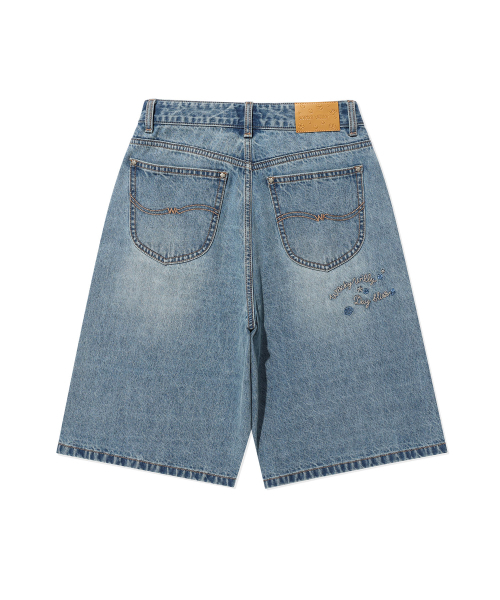 Wacky WiLLy（ワッキーウィリー）の「[26SS] ウィメンズデニムバミューダパンツブルー（その他パンツ・レディース・その他・SMALL/MEDIUM）」の5枚目の写真
